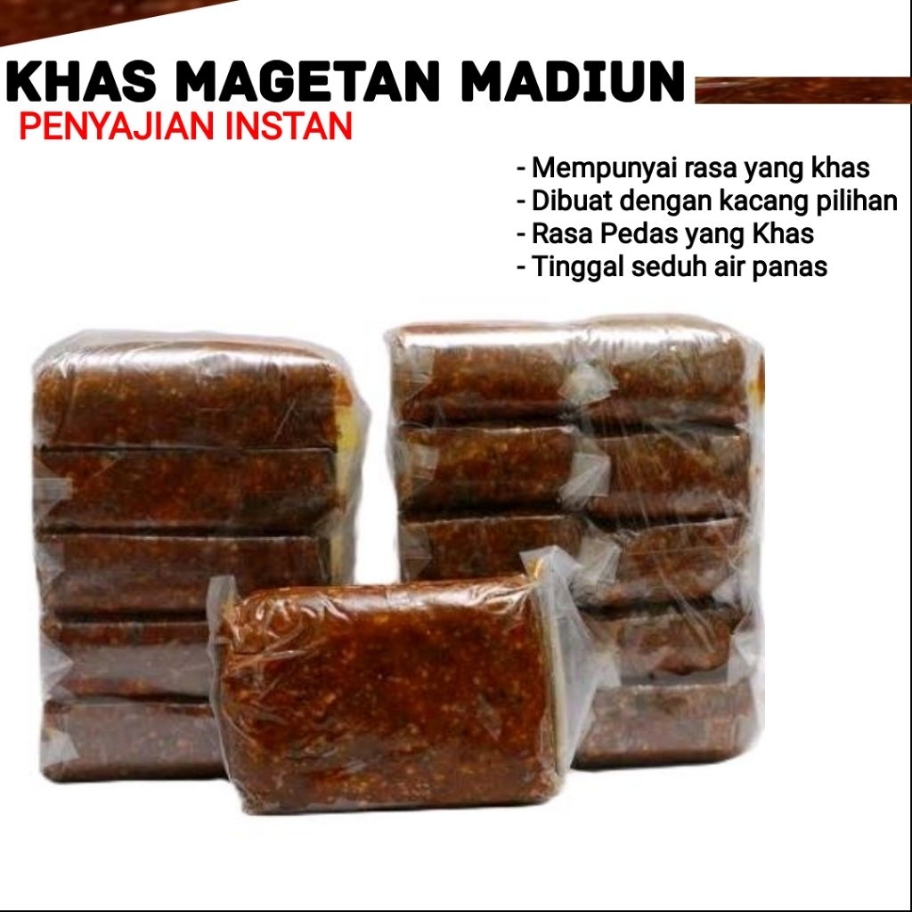 

SAMBEL PECEL MADUN SAMBEL PECEL MAGETAN INSTAN KHAS JAWATIMUR