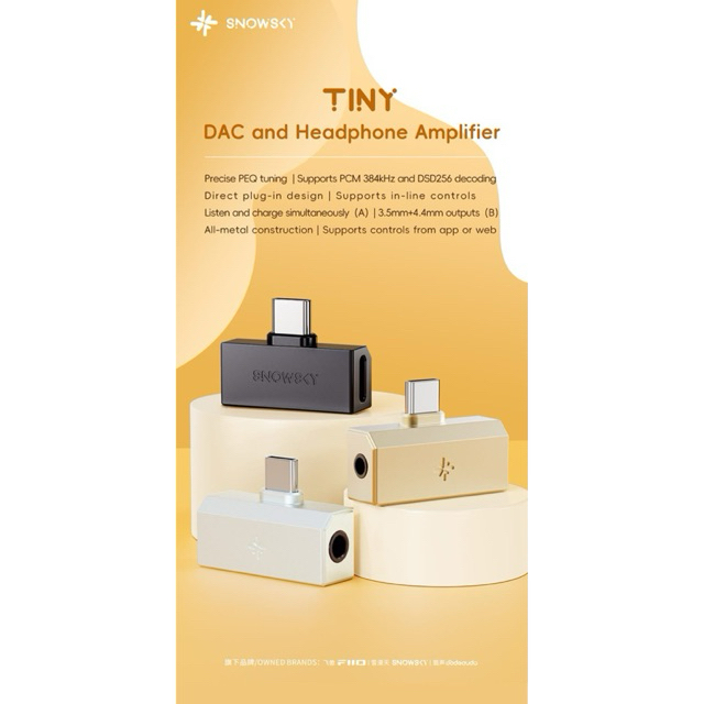 DAC FiiO Snowsky TINY - New Entry Level DAC AMP