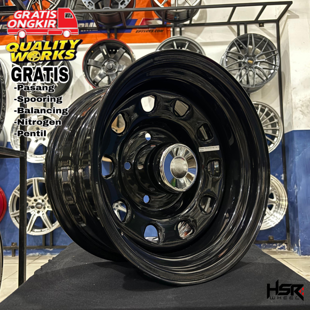 Velg Mobil Escudo Jimny Katana Ring 15 Velg Mobil Offroad HSR Wheel Mokupo