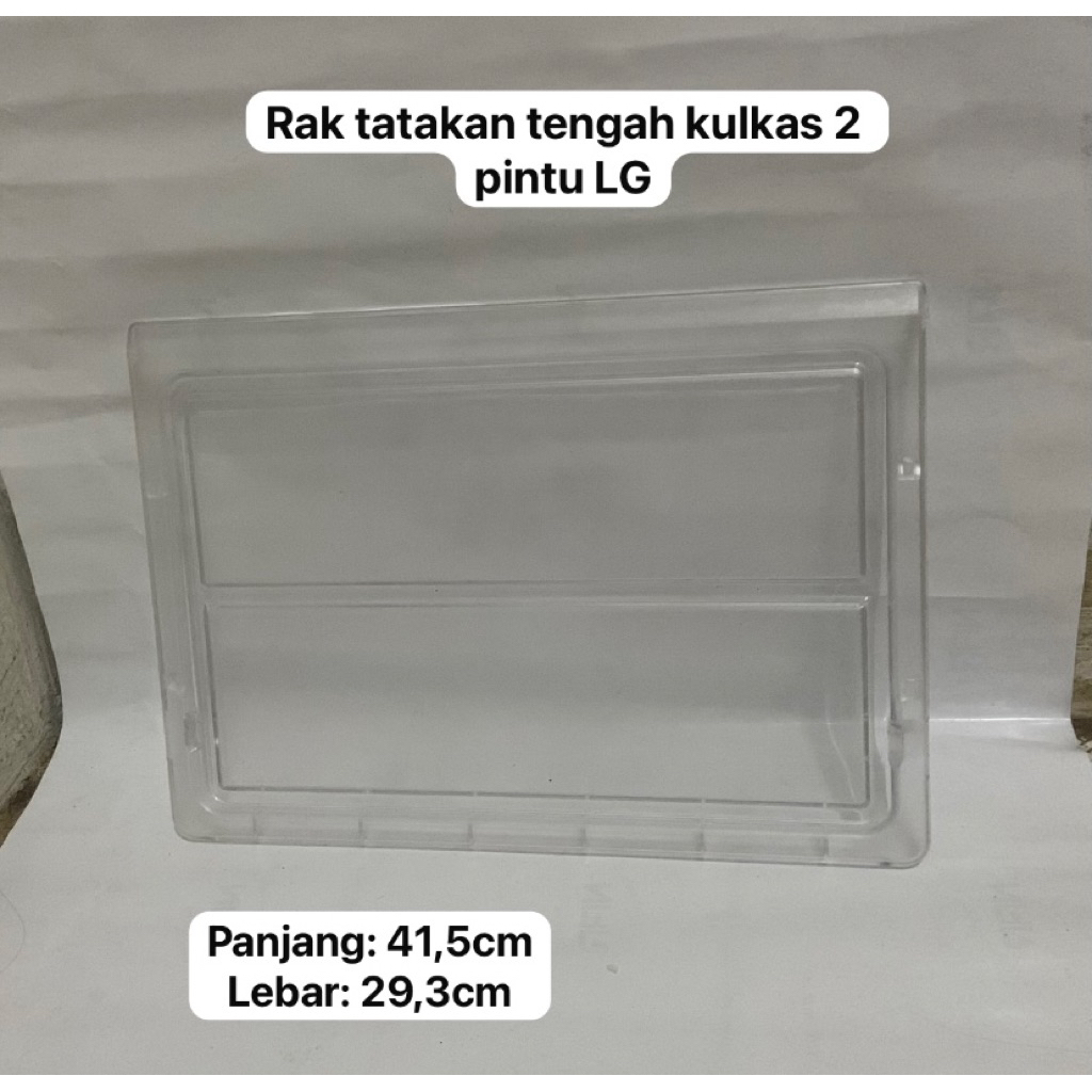 RAK TATAKAN TENGAH KULKAS LG 2 PINTU SECOND ORIGINAL || RAK KULKAS 2 PINTU LG