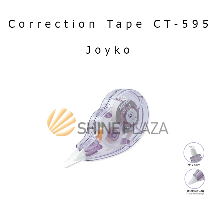 

Correction Tape Tip X - Tip Ex Kertas Roll Joyko CT-595