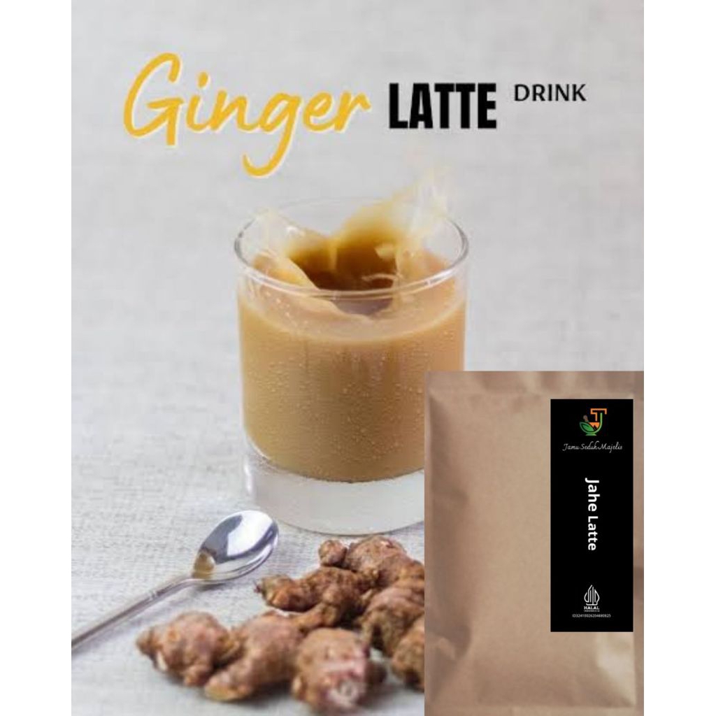 

Jahe Latte 35gr herbal instant serbuk Halal