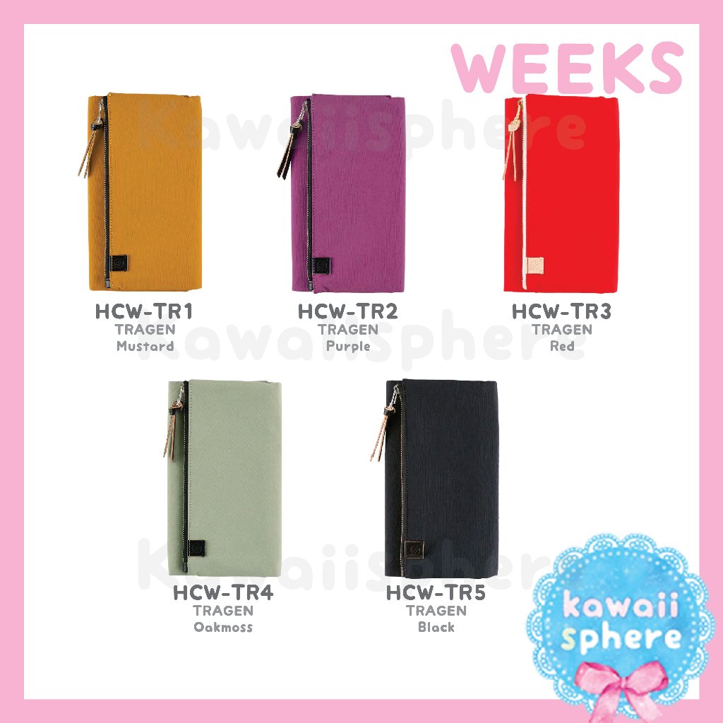 

Cover Hobonichi Weeks Tragen Series (Cover Only) | Cover Hobonichi 2026 | Preorder Handcarry Japan