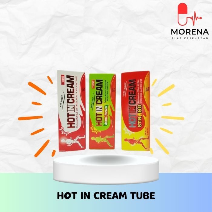 HOTIN - Hot In Cream Tube 60ml & 120ml / Hot In Cream Pegal Nyeri Otot