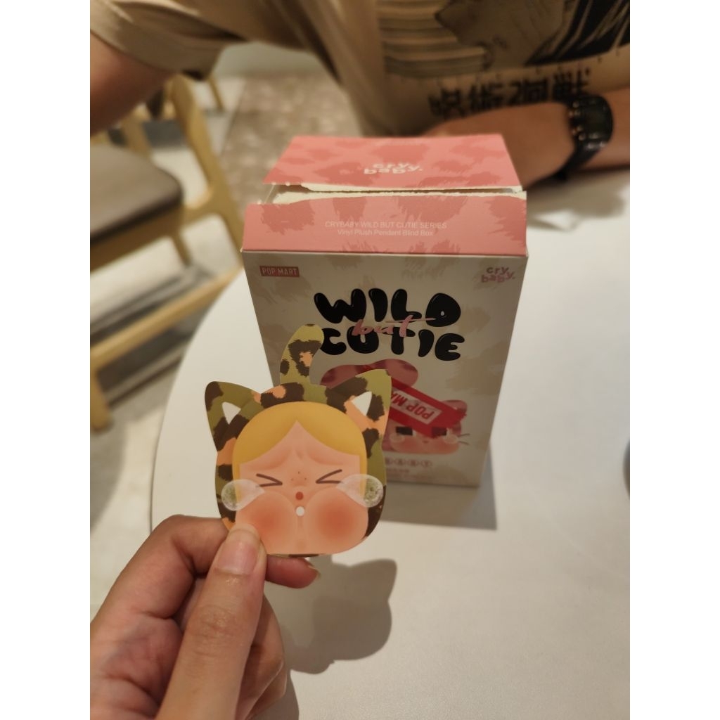 popmart crybaby Wild but Cutie