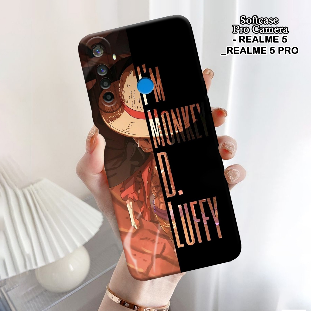 Softcase Realme 5 / 5 Pro - ORORA - Casing Realme 5 - Motif case Anime - Realme - Softcase Realme 5 
