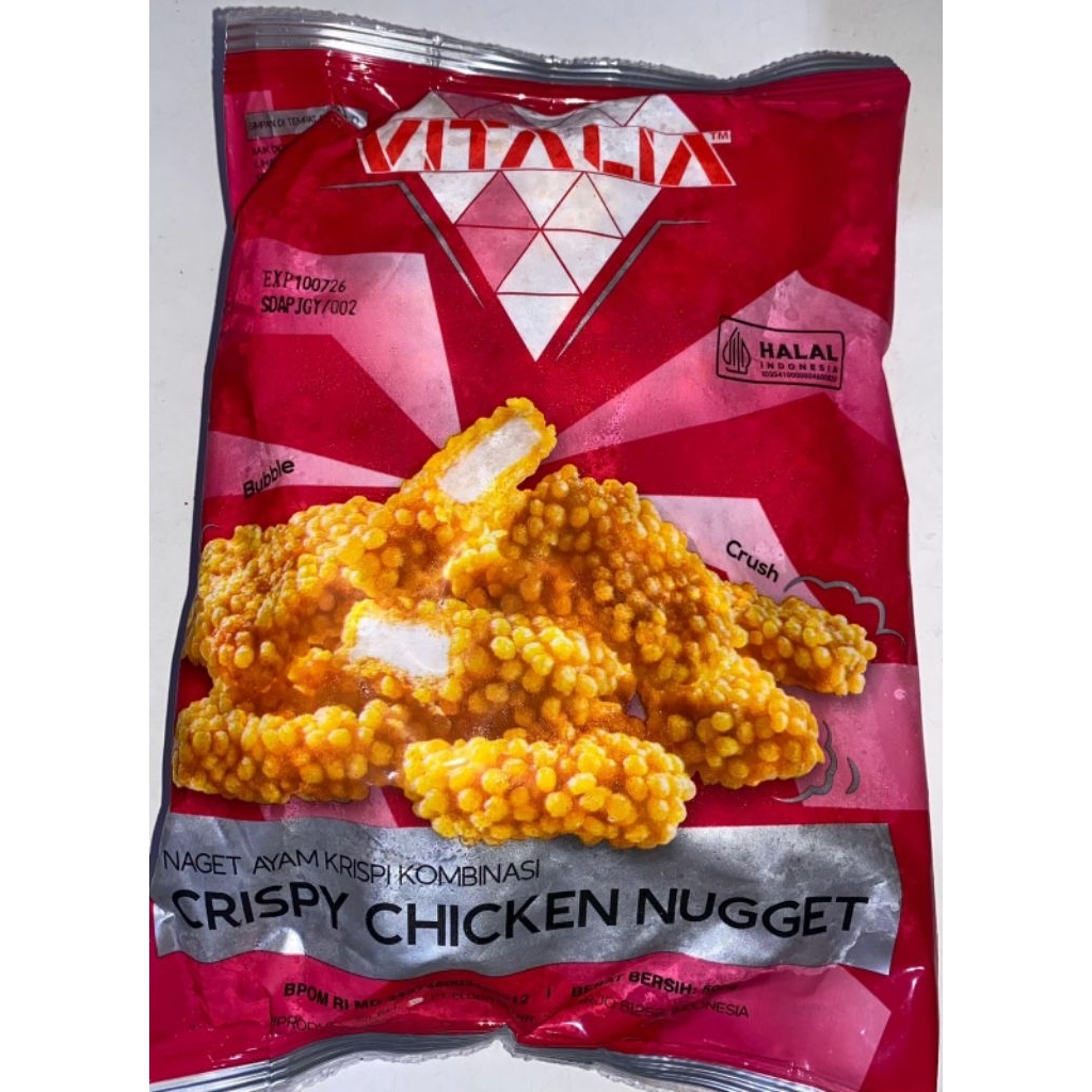

Vitalia Nugget Crispy 500 gr