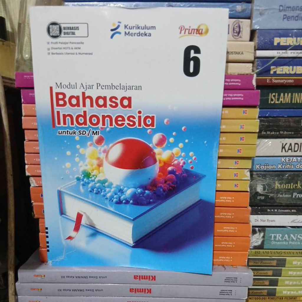 Lks Prima Bahasa Indonesia Kelas 6 Semester 1 dan 2 kurikulum Merdeka