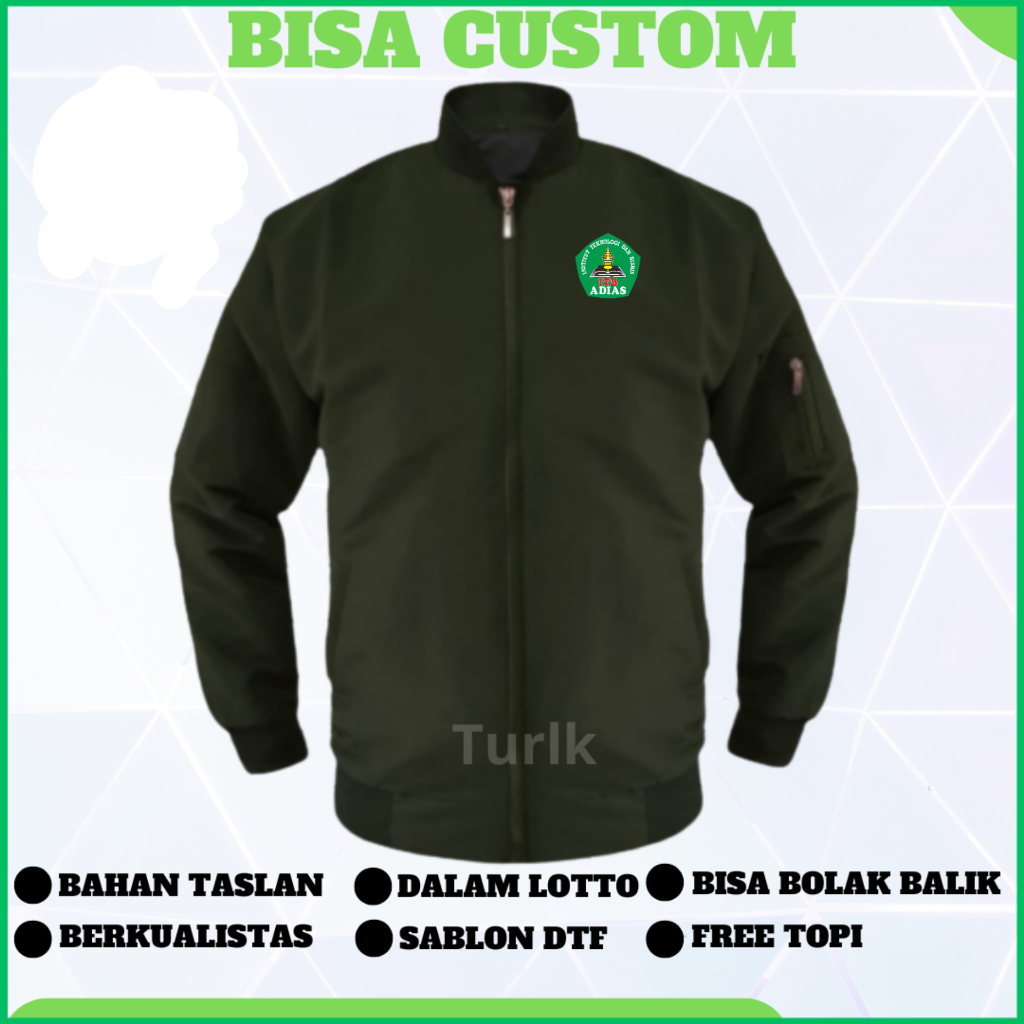 Jaket ITB Adias Bordir custom