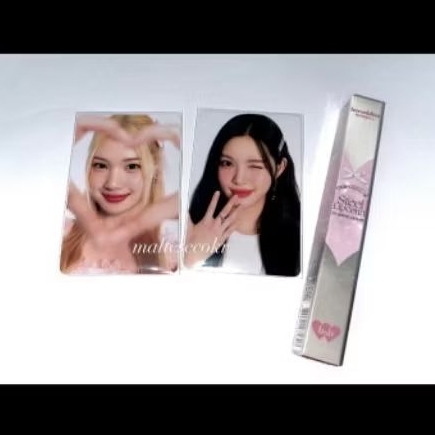 photocard pc hearts2hearts h2h bnb juun yuha lipcerin