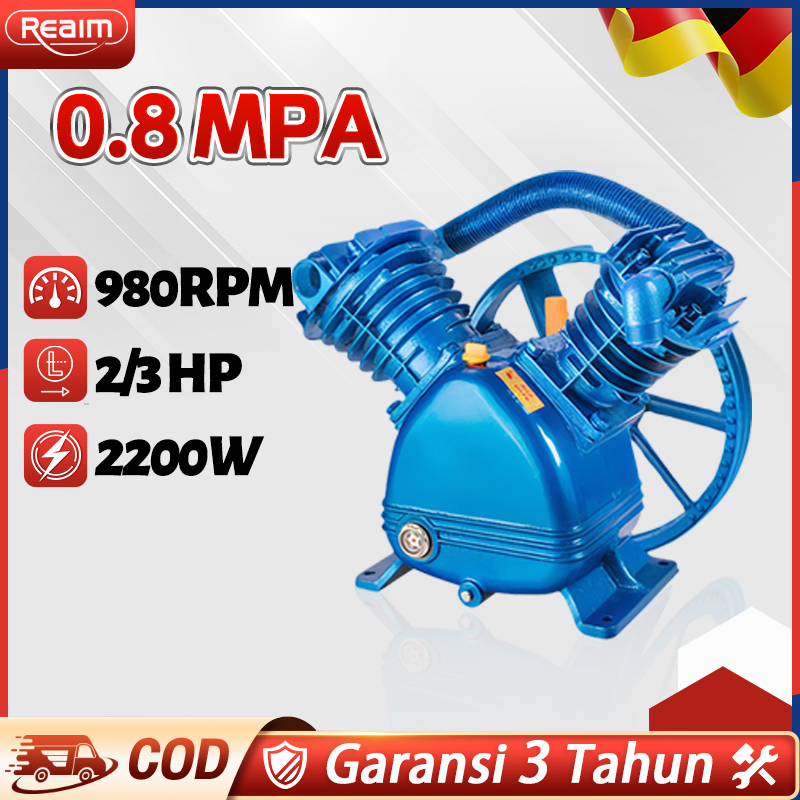 REAIM Kepala Bare Compressor Compressor Head Compressor Matrix 1/2" 1/2" HP Matrix