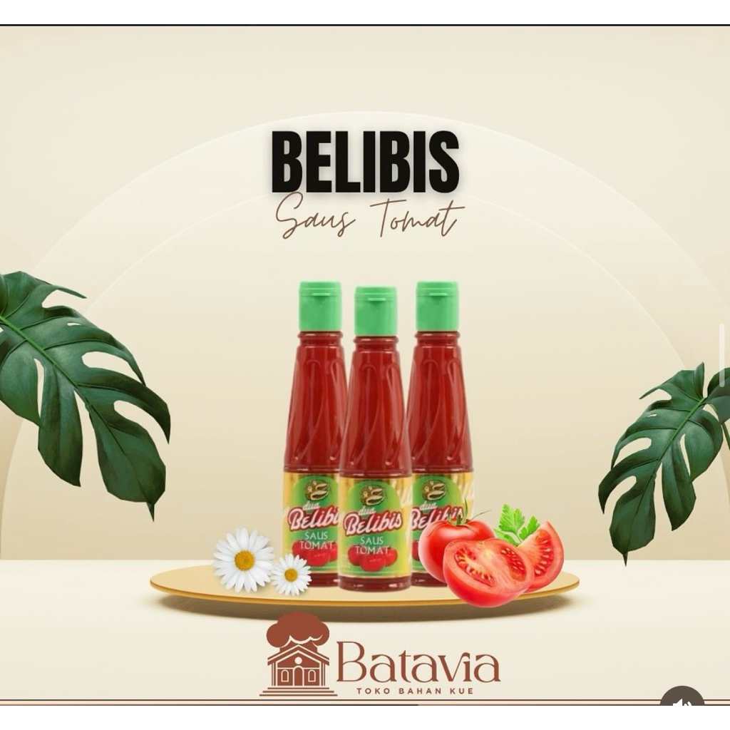 

Saus Tomat Belibis | Saus Tomat 135ML