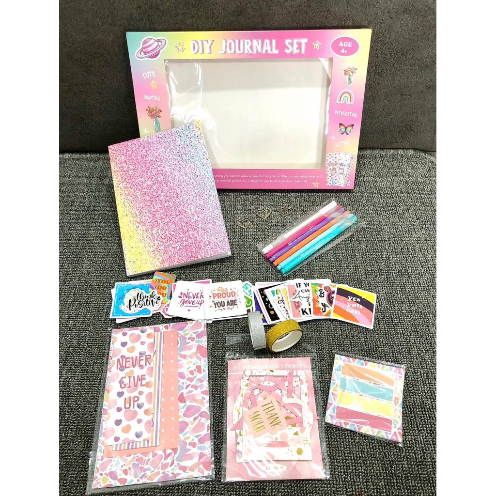 

DIY Journal set/Jurnal anak lucu DIY/Set jurnal anak estetik