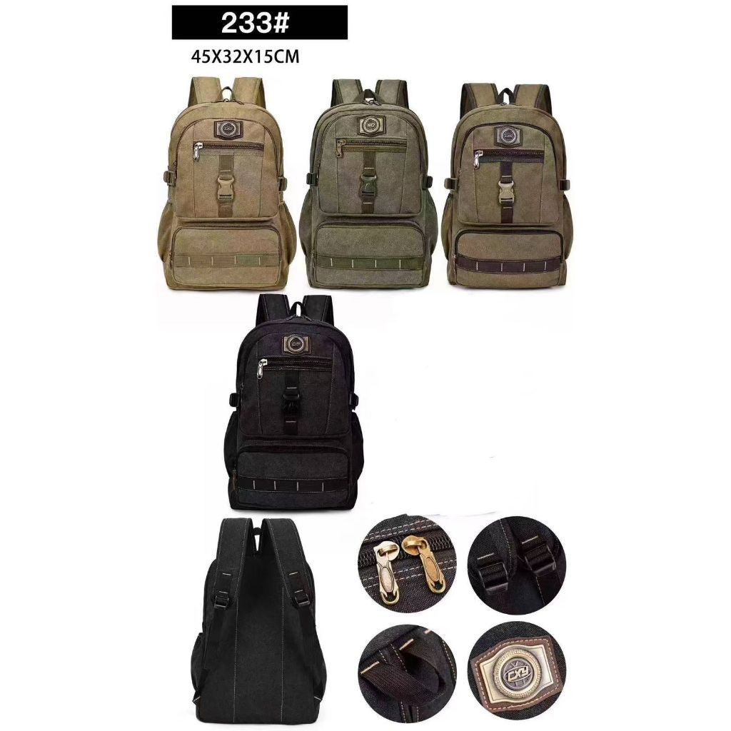 Tas Polo Luxton 18 In Tas Ransel Kerja Tas Sekolah Kunci Usb Port POLO / Tas Polo 9