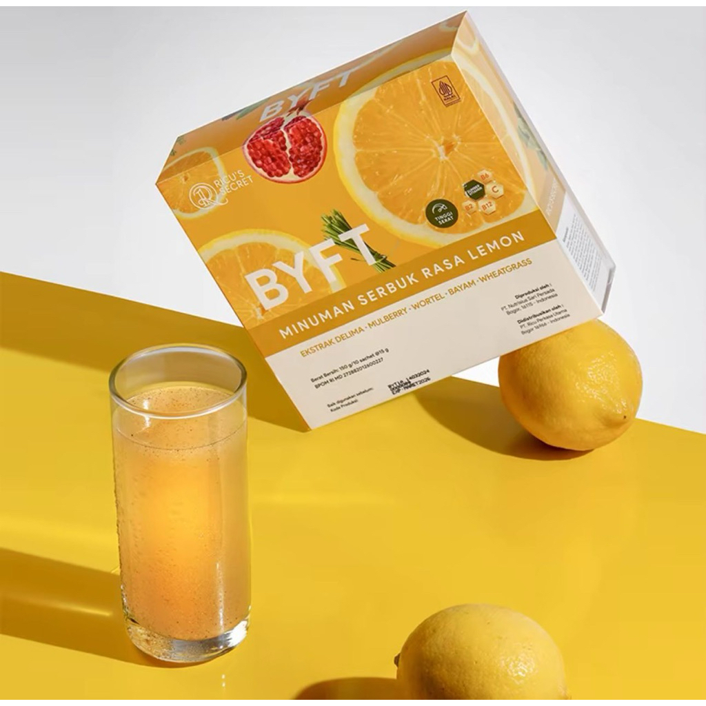

RICU’S SECRET BYFT DRINK RASA LEMON