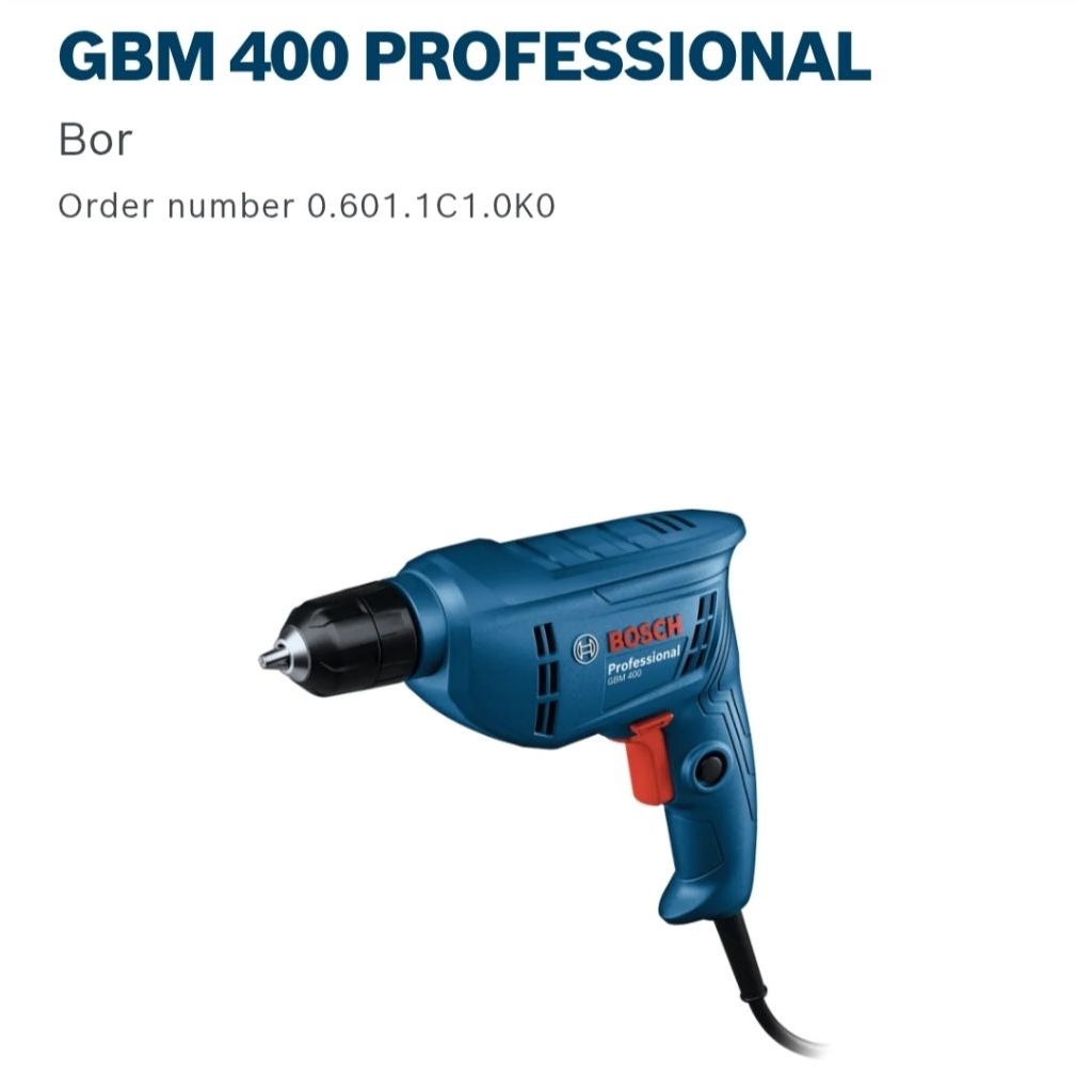 Bor GBM 400 Bosch