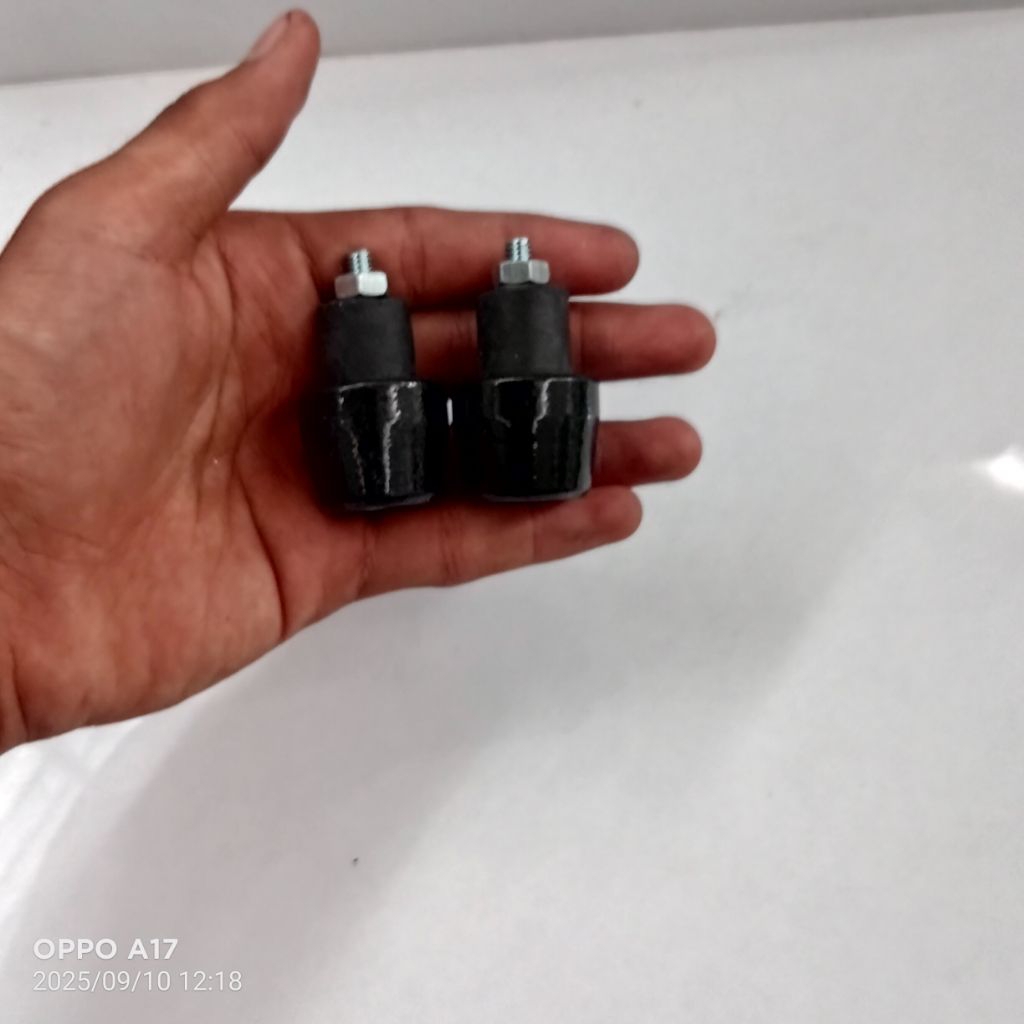 jalu bandul stang Jalu Shogun hitam 1 set sepasang Bahan full besi