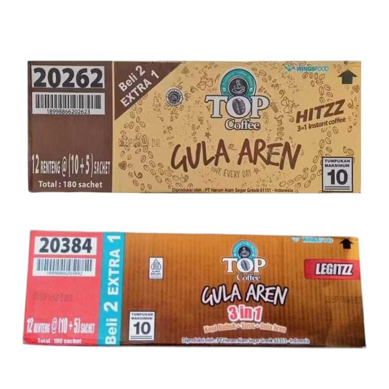 

MTZ TOP TUBRUK GULA AREN | TOP KOPI GULA AREN | 1 DUS KPSS