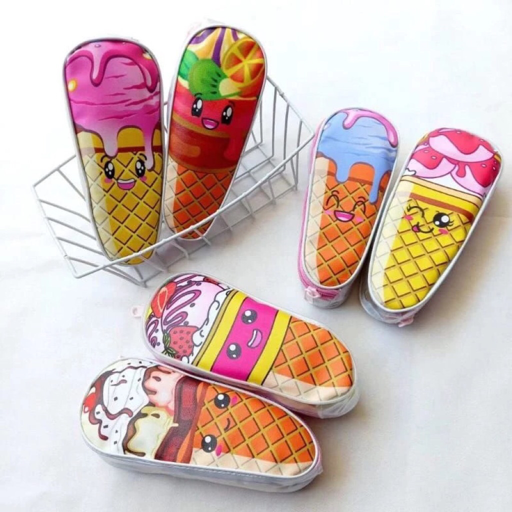 

Tempat Pensil Lucu Model Ice Cream Cone Tempat Pensil Unik Ice Cream