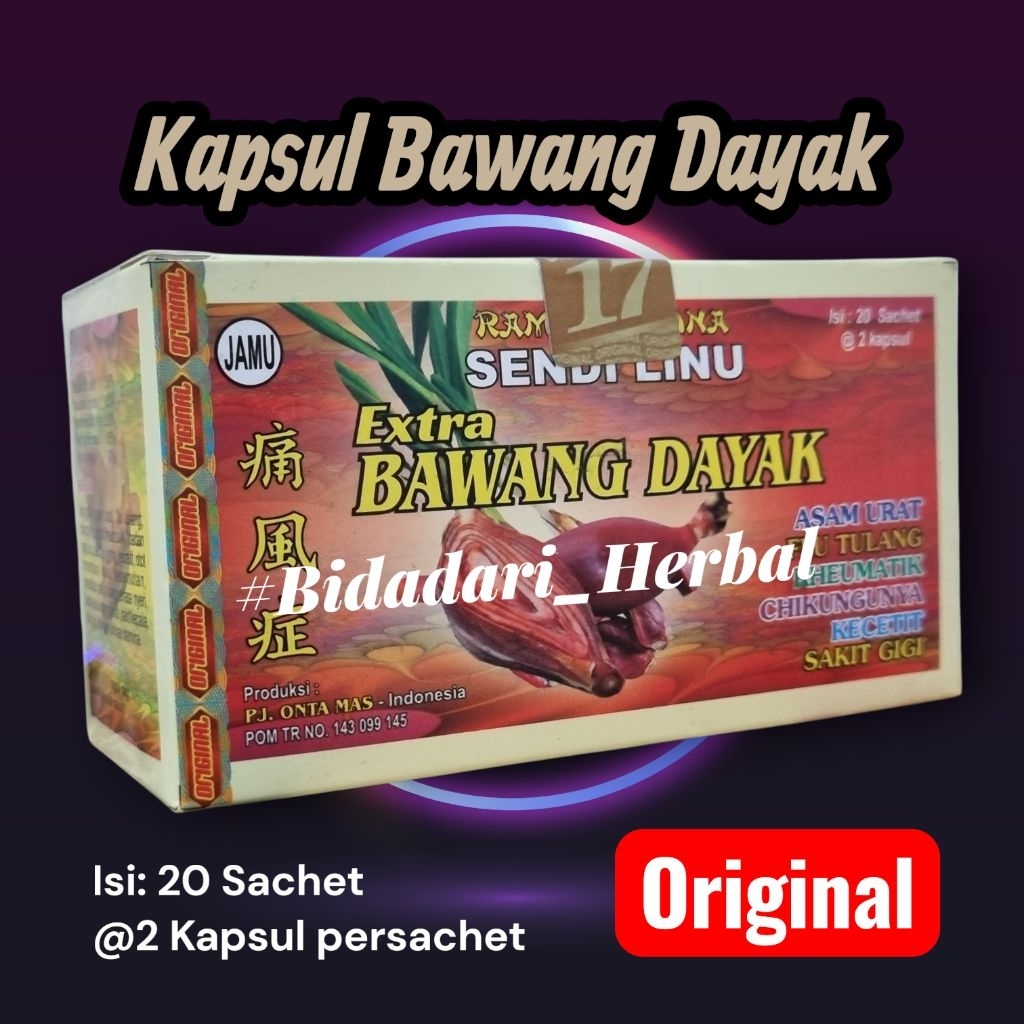KAPSUL BAWANG DAYAK