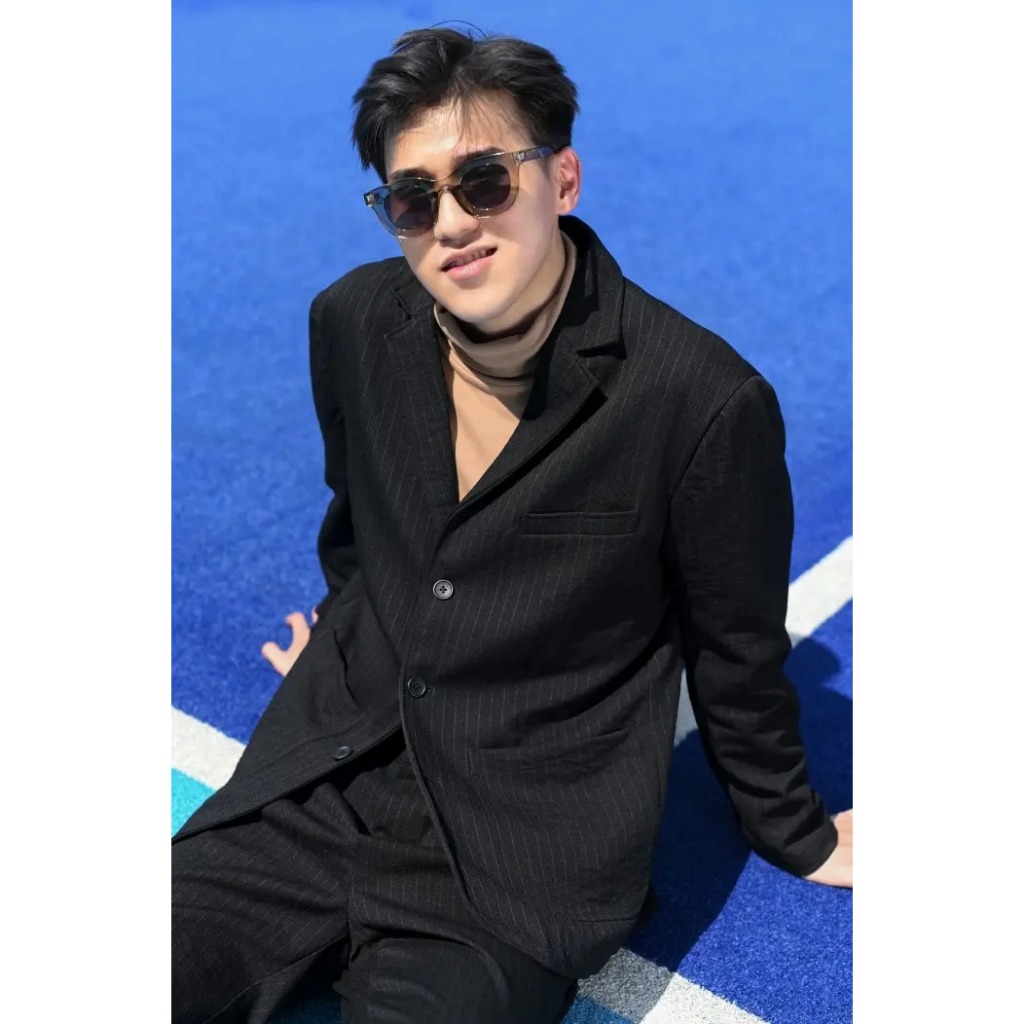 Cuci Gudang Heymale Streaky Blazer Jas Pria