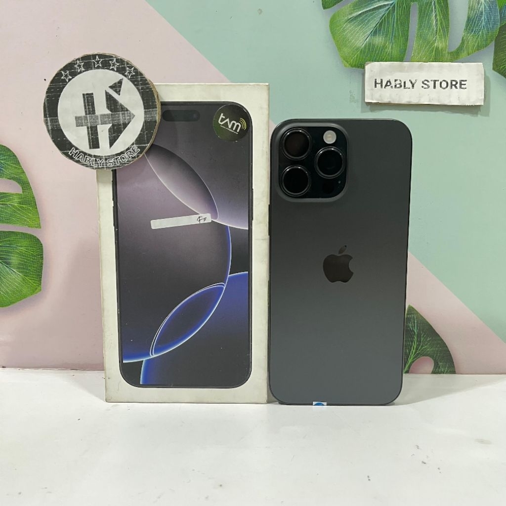 APPLE IP 16 PRO MAX 256 IBOX SECOND FULLSET