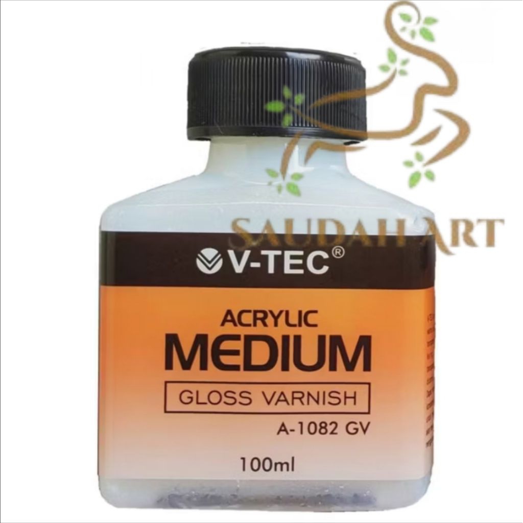 

V-TEC Varnish Acrylic Glossy / Mengkilap 100ml A-1082GV