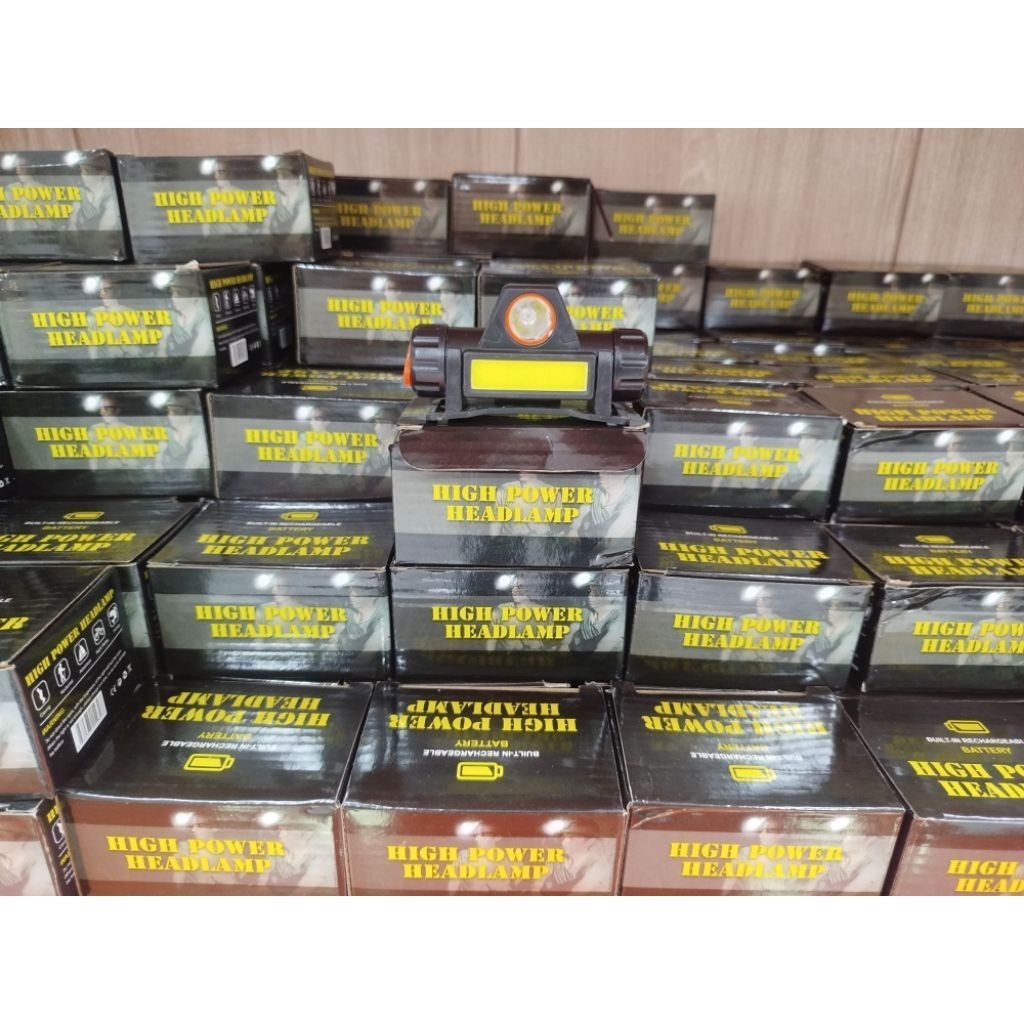 lampu senter kepala impor