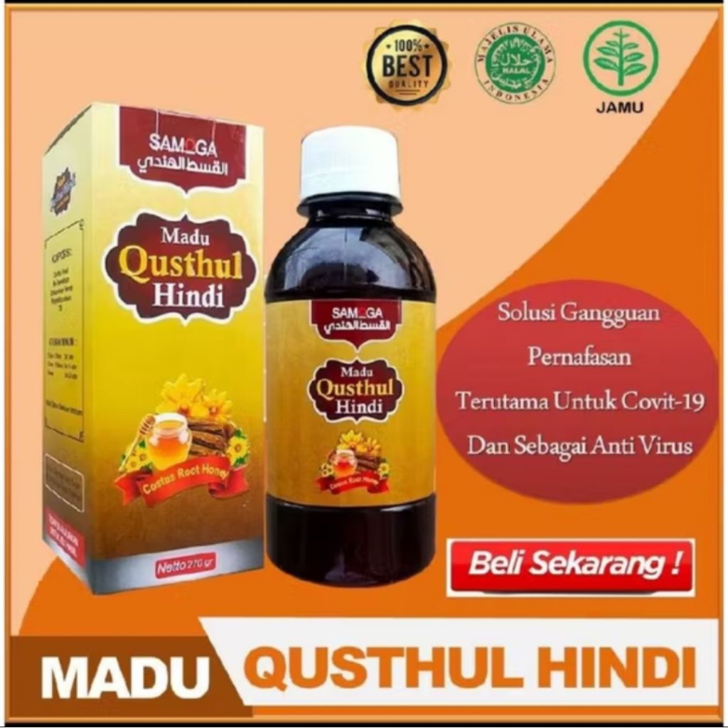 

Madu Qusthulhindi 270 gr