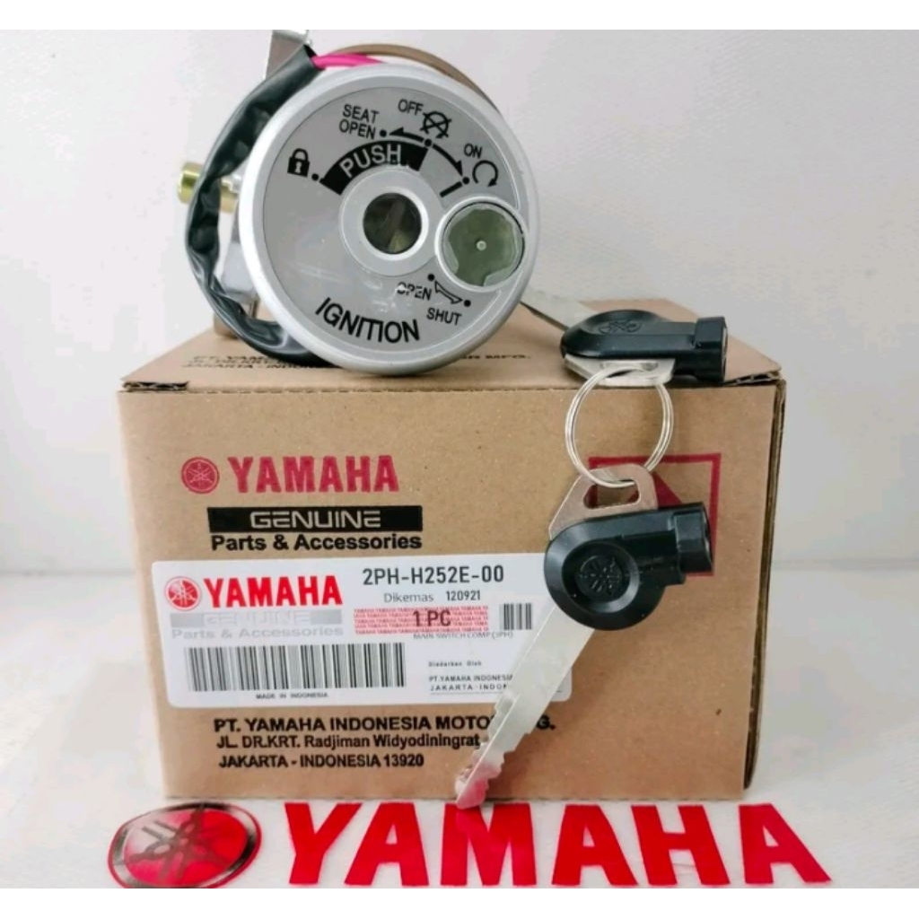 KUNCI KONTAK SET ASLI ORIGINAL YAMAHA 2PH MIO M3 , MIO Z , MIO S KUALITAS ASLI ORIGINAL YAMAHA YGP P