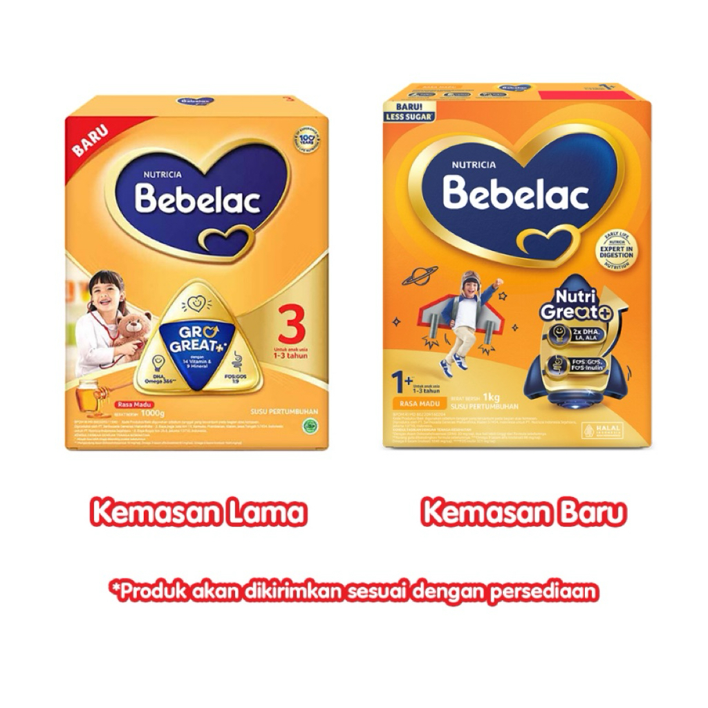 Bebelac 3+ Madu 1kg