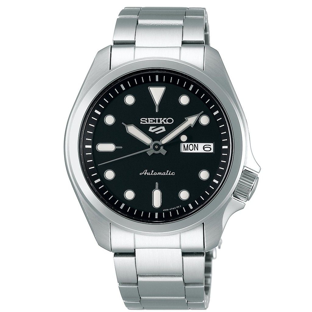 Jam Tangan Pria SEIKO 5 Sports SRPE55K1 srpe55 SKX Sports Style Automatic Black Dial Original