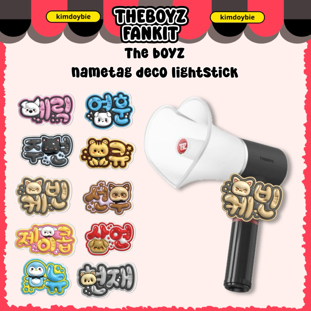 READY STOCK aksesoris lightstick, pita lightstick the boyz