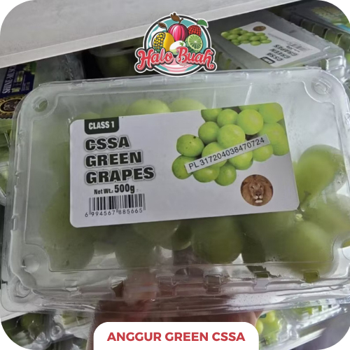 

BUAH ANGGUR Shine Muscat 500g - Sweet Taste GREEN CSSA