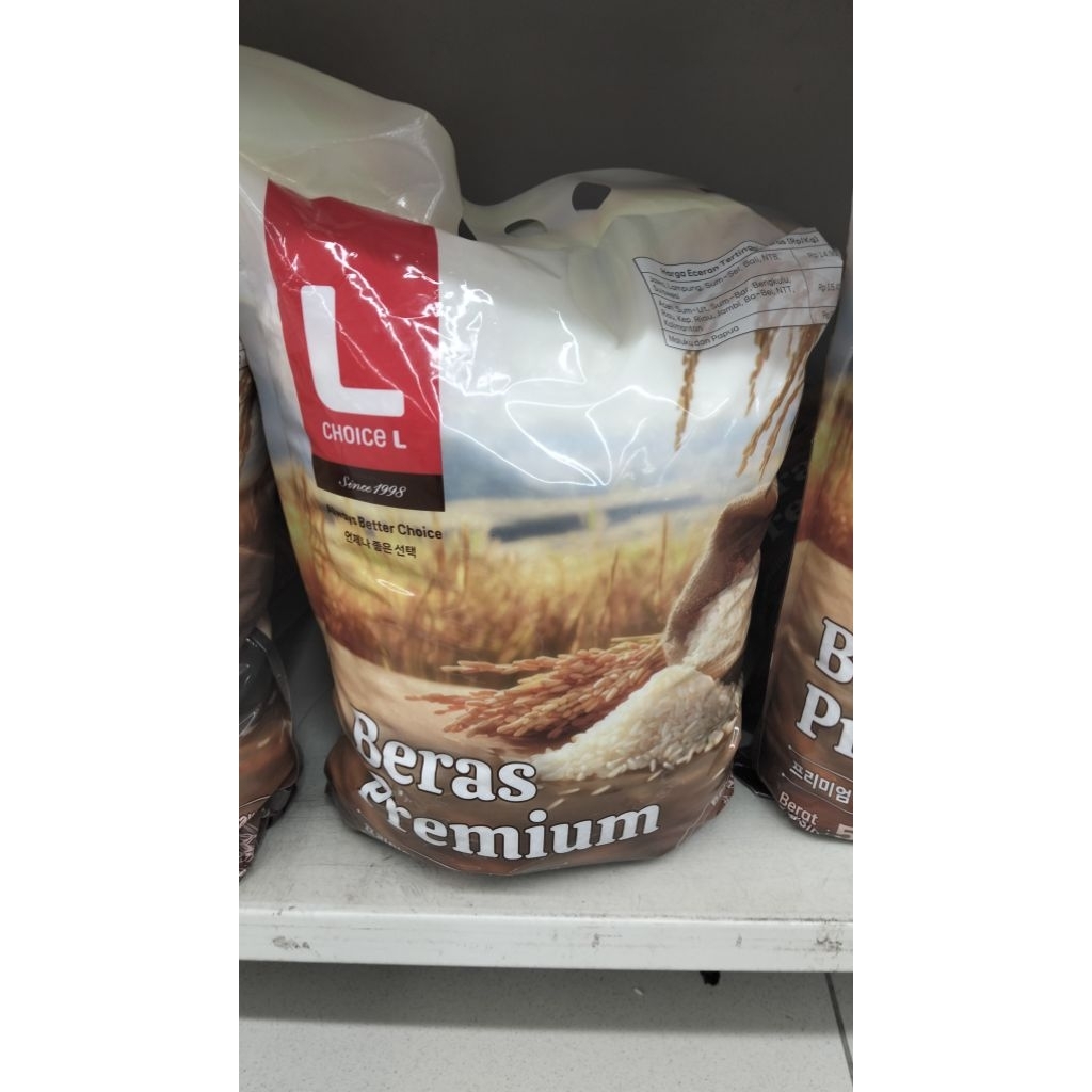 

Choice L beras premium 5kg