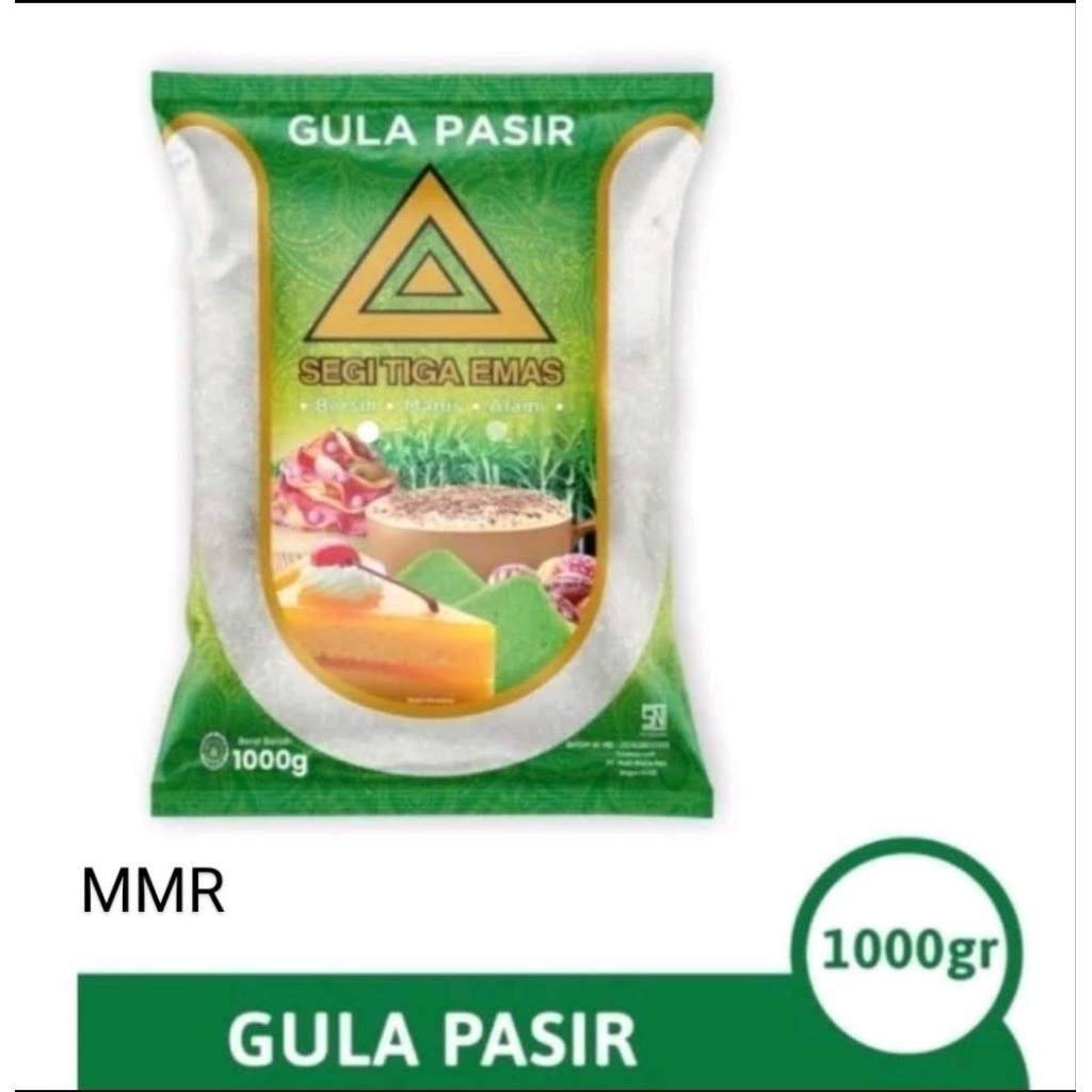 

GULA PASIR SEGITIGA EMAS 1000GR/1KG (PROMO MURAH)