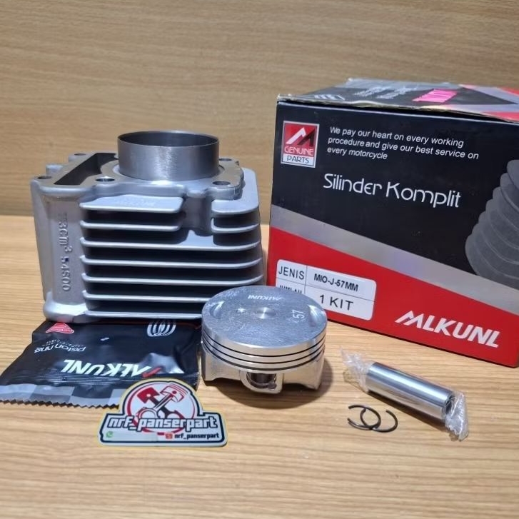 BLOK SEHER MIO J 54P 57 MM//BORING SET BORE UP YAMAHA MIO J/MIO GT SOUL GT/X RIDE FINO FI INJEKSI 11
