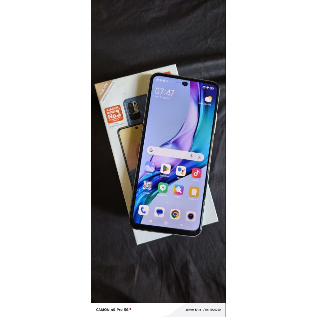 Handphone Android Bekas - Redmi Note 10 5G (second)