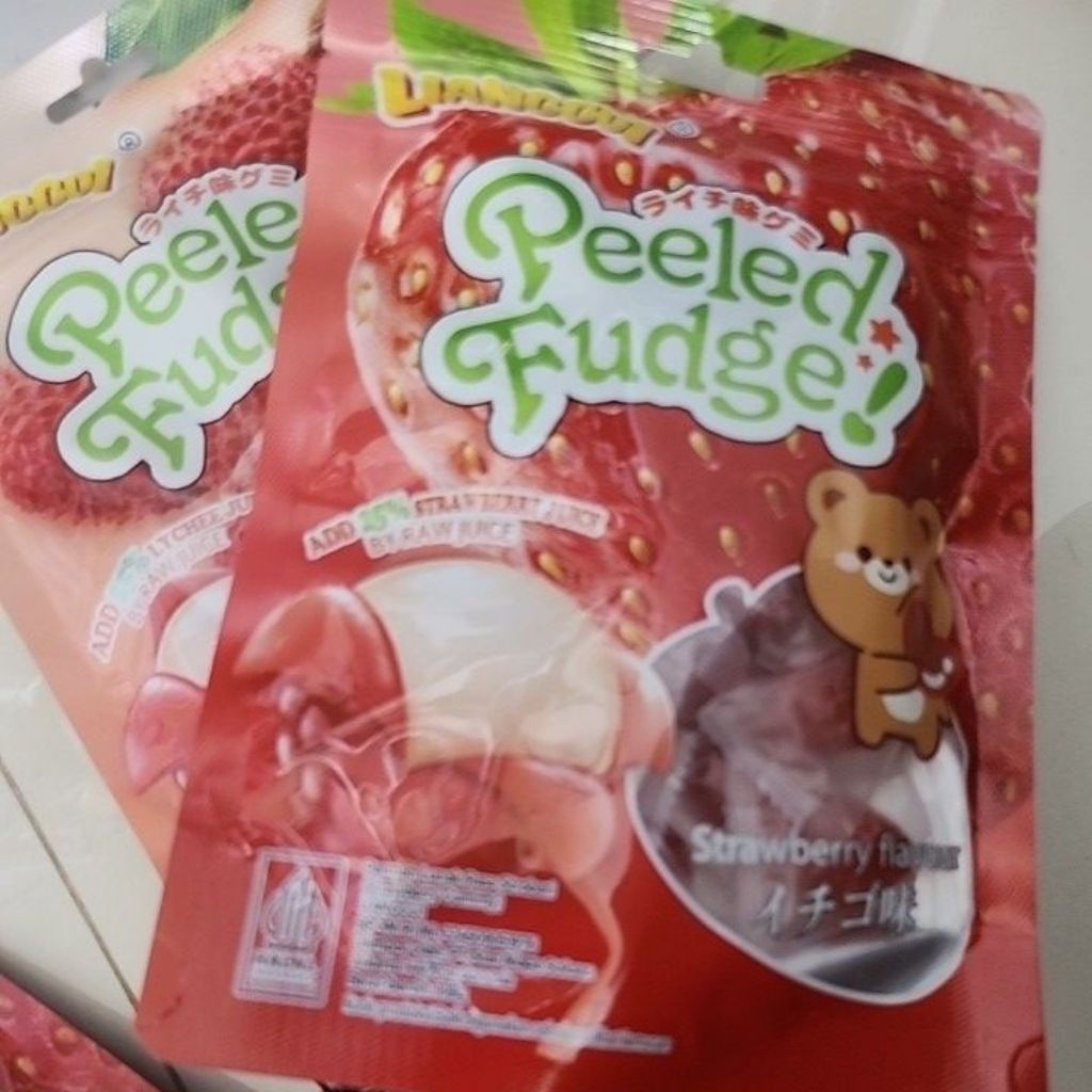 

Gummy Candy dari Lianggui " Peeled Fudge