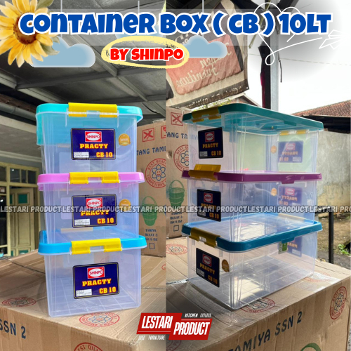 CONTAINER BOX CB 10 BY SHINPO | BOX DOKUMEN | BOX ORGANIZER | BOX SERBAGUNA | BOX MULTIFUNGSI | BOX 