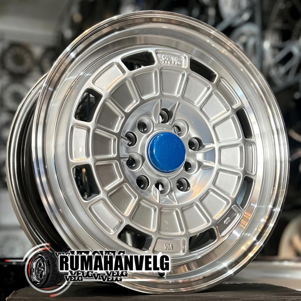VELG MOBIL MUGEN NR10 R15 PCD 5X100 - 5X114,3 LEBAR 6,5 velg racing ring 15 velg mobil R15 racing Al