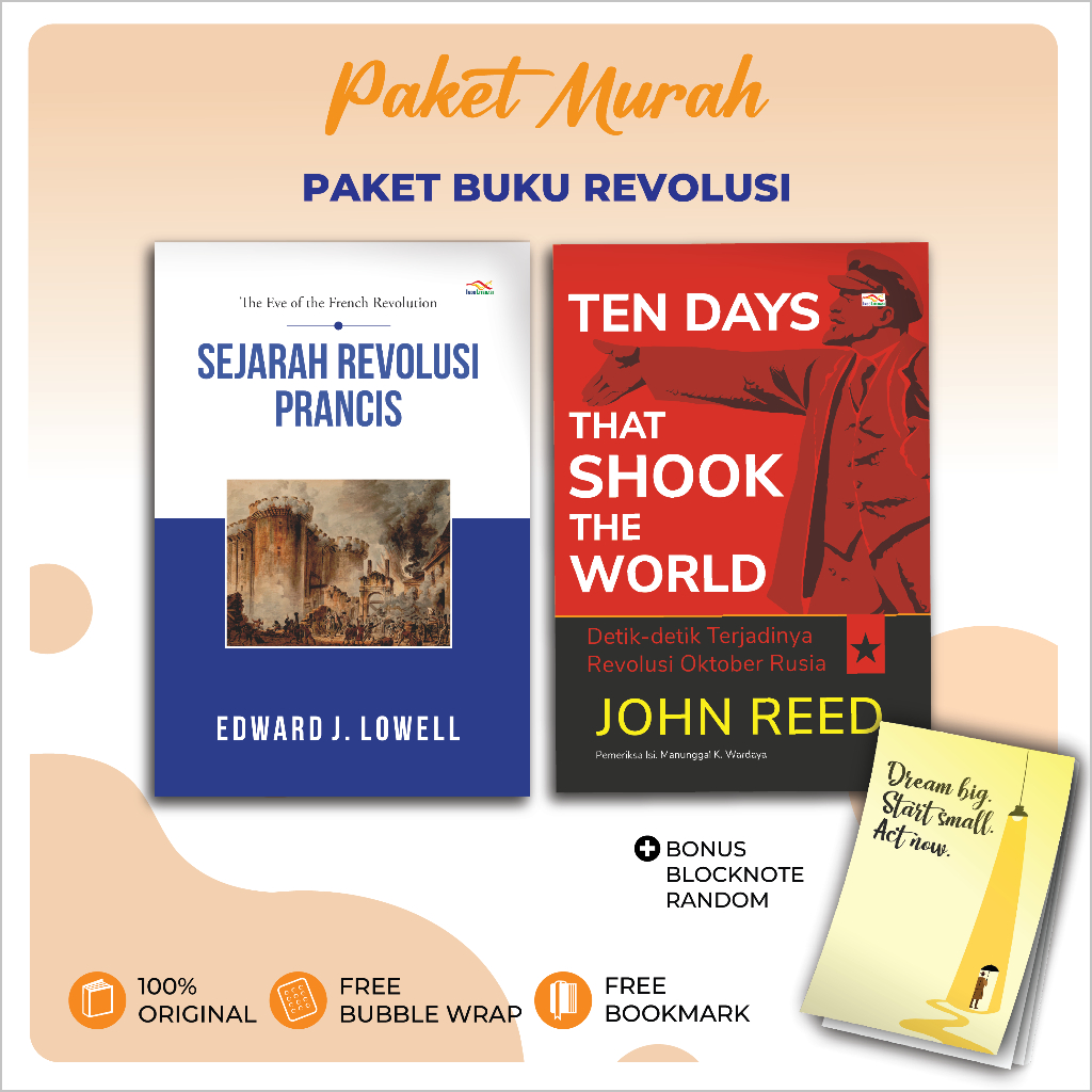 Paket Buku Revolusi (Sejarah Revolusi Perancis dan Revolusi Oktober Rusia)