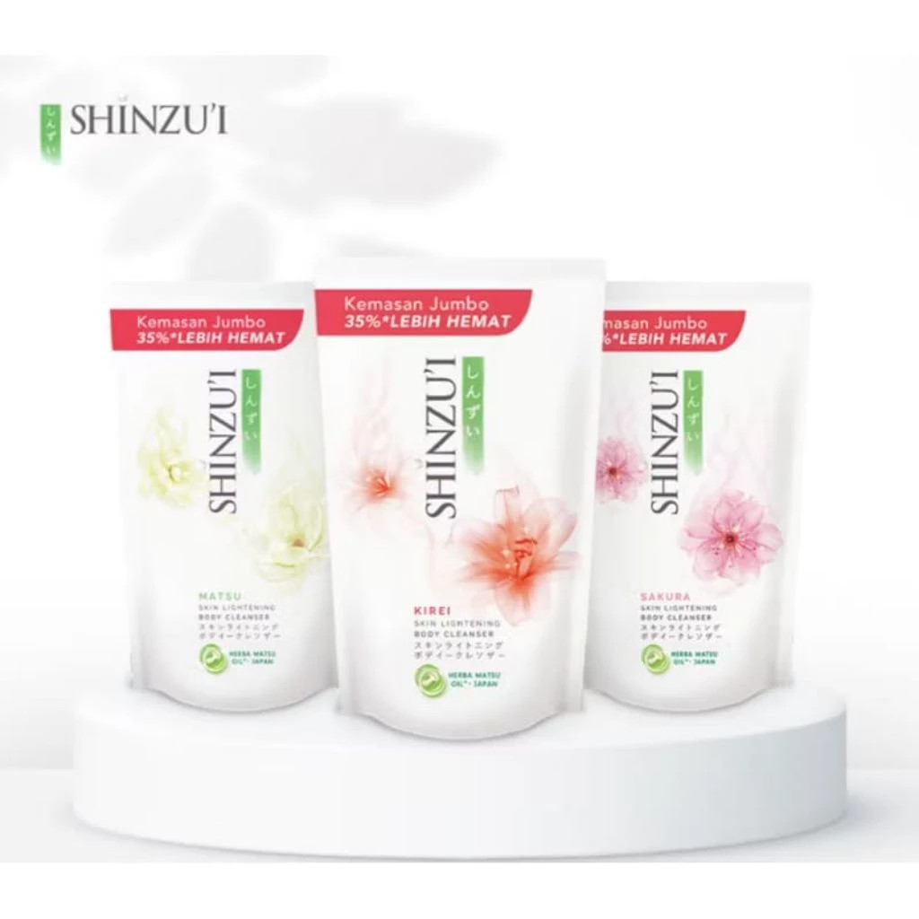 SHINZUI Body Wash 725ml - SHINZUI Sabun Mandi Cair Refil 725 ml