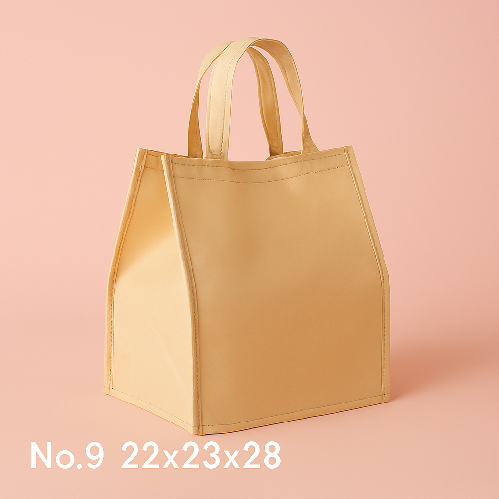 

Tas spunbond polos 22 utk bento / nasi kotak / bingkisan / hantaran kue , buah, dll murah isi 12 pcs