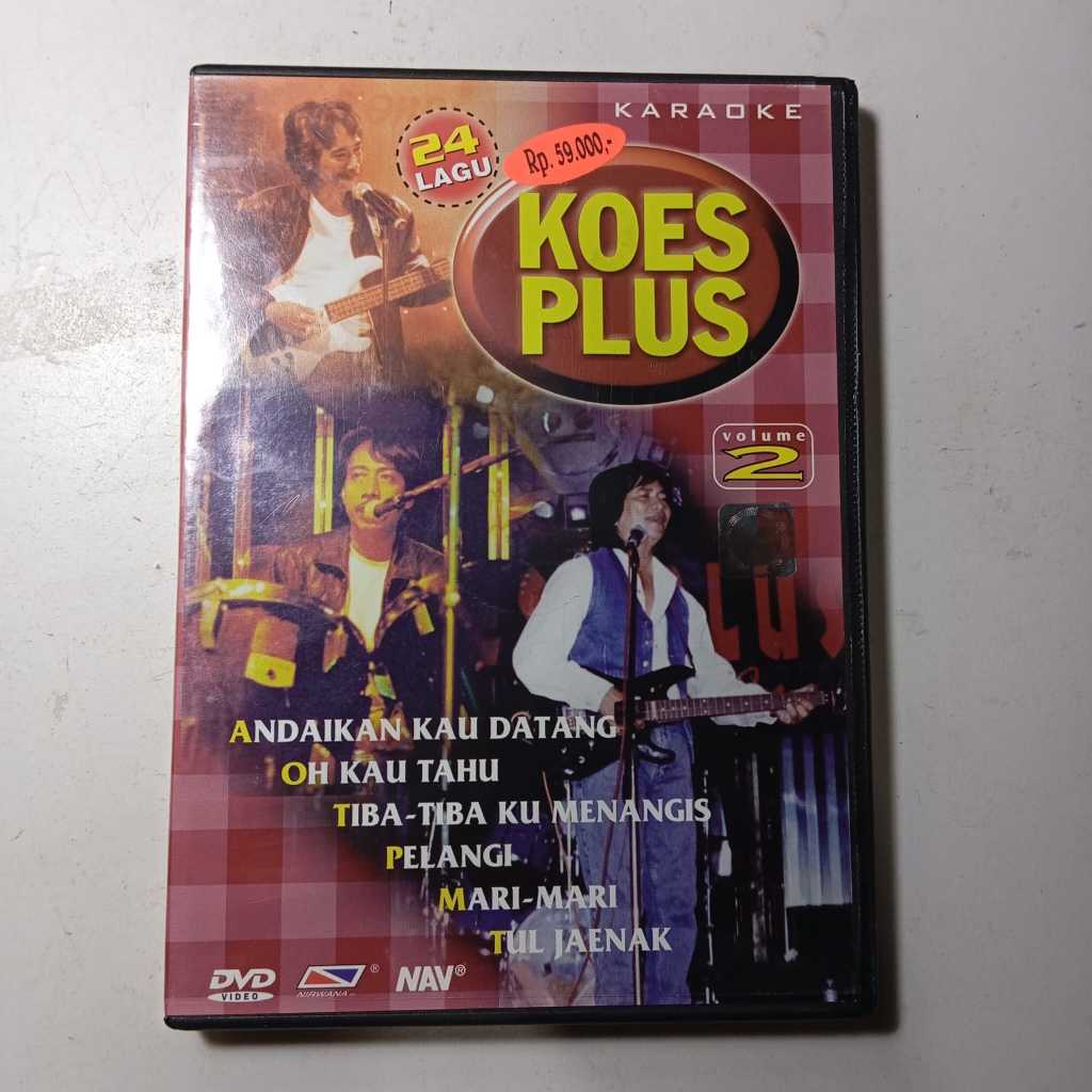 VCD 24 Lagu Koes Plus Karaoke Original