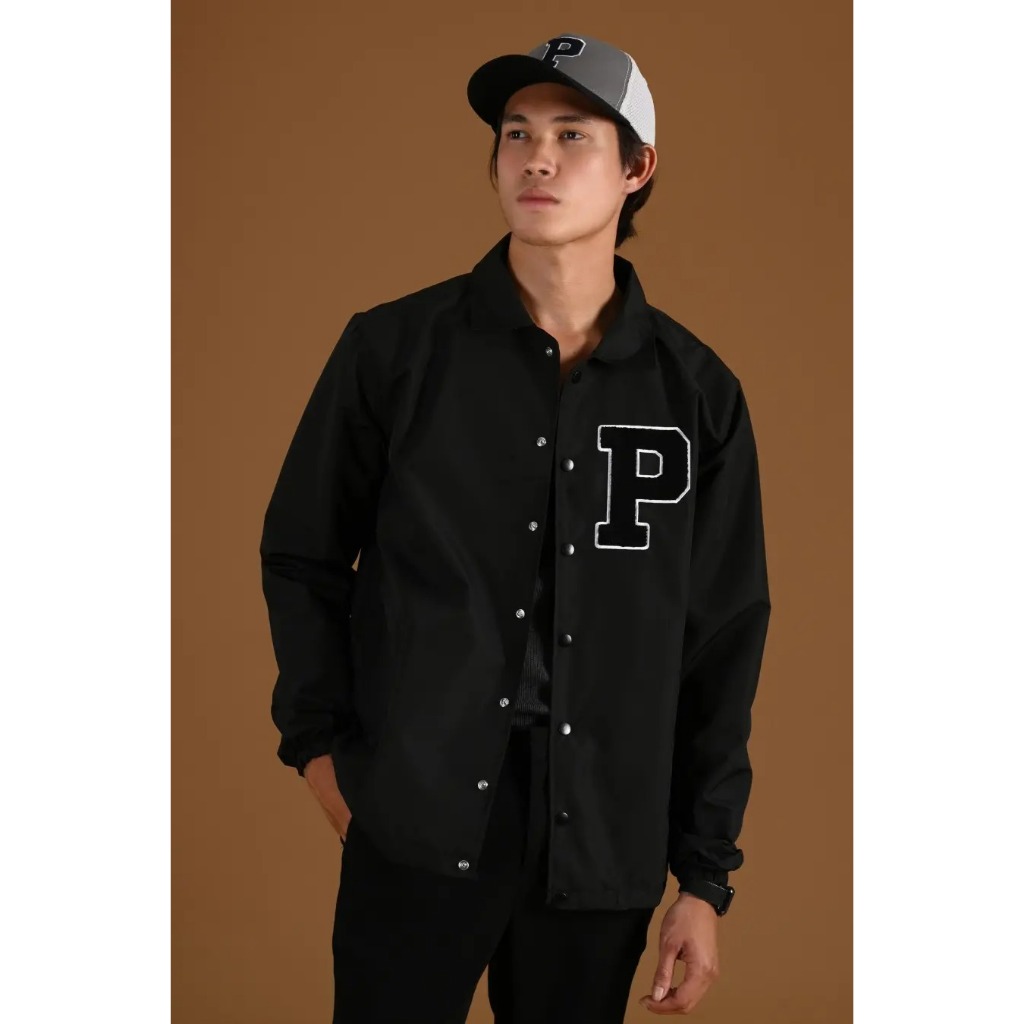 Heymale Collegiate Coach Jacket Jaket Pria