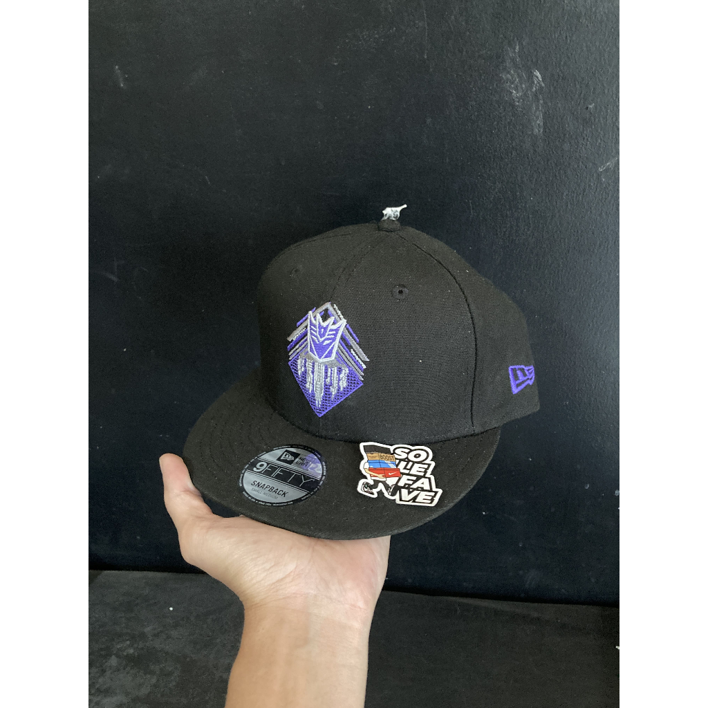 TOPI NEW ERA 950 x TRANSFORMERS ONE DECEPTICON BLACK ORIGINAL NO BOX