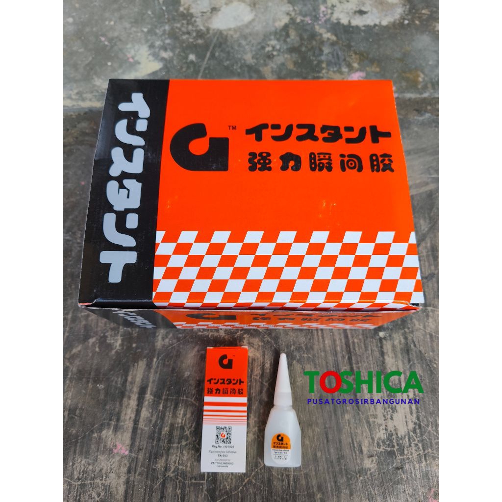 

GROSIR 50 Pcs - G Lem Setan 15 gr - Perekat Serbaguna Korea ORI Barcode