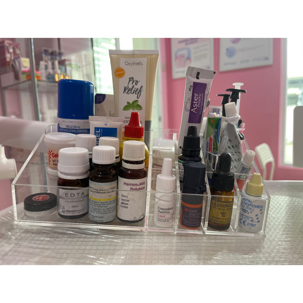 KOTAK Akrilik Bahan GIGI BESAR