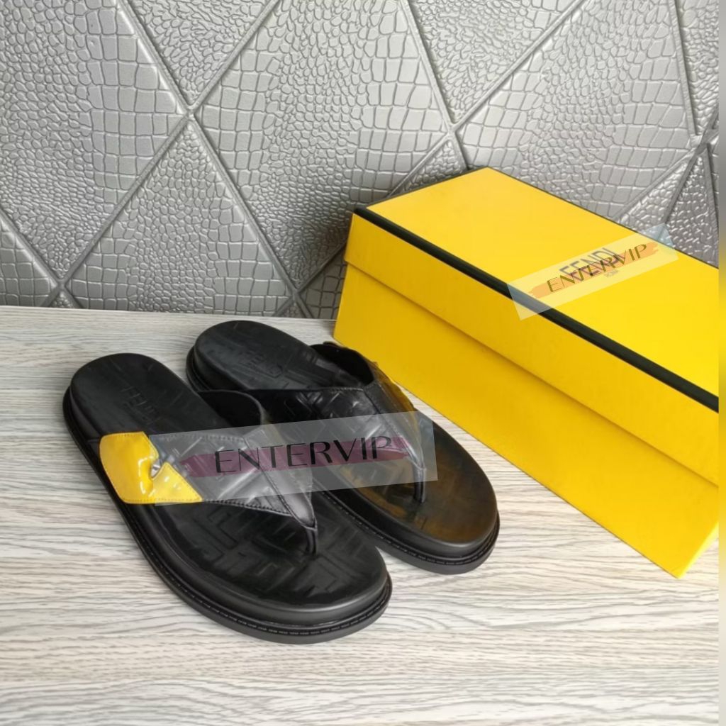 sandal jepit pria import sendal cowok branded top mirror A1519-1